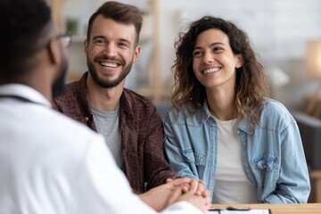 Smiling lgbt couple holding hands in a cozy cafe during a warm afternoon, enjoying each other's company while speaking with friends