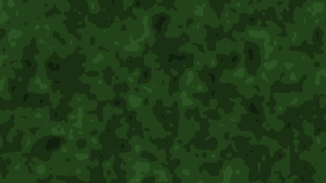 Abstract green topographic map background with organic liquid shapes, modern army camouflage pattern for military and nature graphic design.