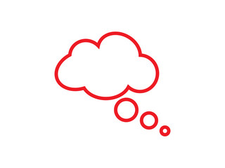 Think Icon &ndash; Idea Thought Brain Symbol