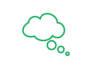 Think Icon &ndash; Idea Thought Brain Symbol