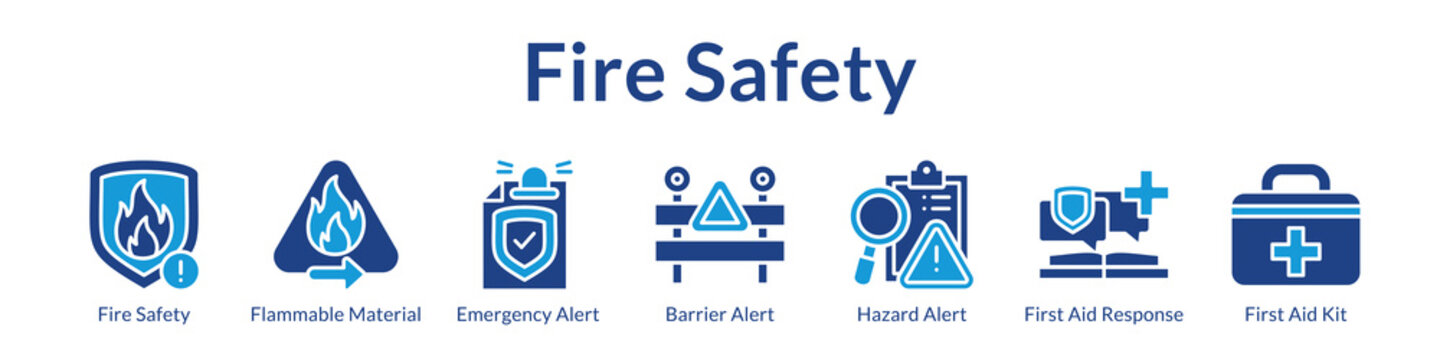 Fire Safety Solutions with Flammable Material Management Emergency Alerts Evacuation Procedures and Fire Prevention Systems