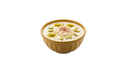 Rice Kheer sweet dessert in bowl