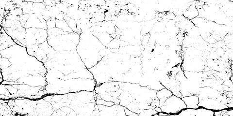 Obraz premium Black, white grunge dust crack, scratch concrete wall texture pattern background. Ideal for grunge background, aged surface, urban decay effect. grunge distressed overlay featuring natural split Line.