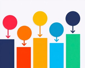 Abstract Vector Illustration of Feedback Loop Icon Design Elements