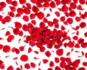 red hearts background