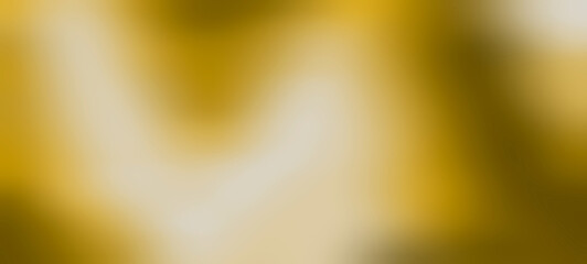 Golden yellow gradient abstract background with soft blur for modern design element or wallpaper.