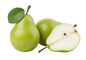Fresh pears ready to eat for healthy living