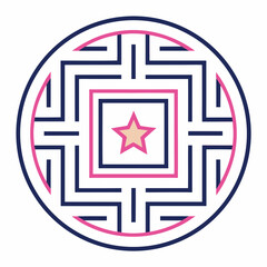 Simple Round Design Element