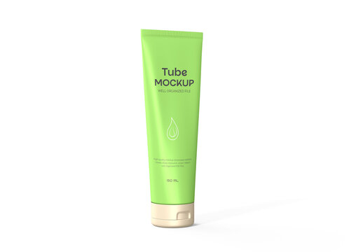 Cosmetic Tube Mockup