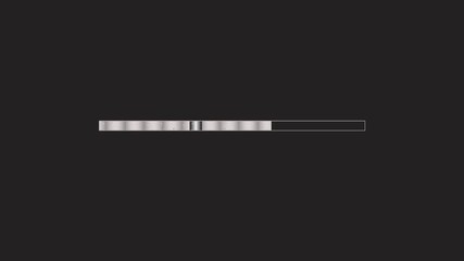 Stylish progressbar animation for video cutting tools and web design applications showing processing activity in a digital setting - Powered by Adobe