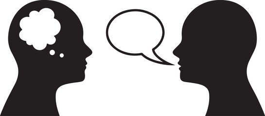 silhouette of a couple