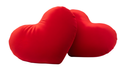 Red boxing gloves on black background