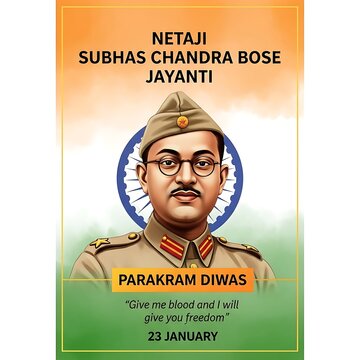 Netaji Subhash Chandra BOSS jayanti , Netaji Subhas Chandra Bose Jayanti Video | Parakram Diwas Celebration, Indian Freedom Fighter, Patriotic India, National Leader Tribute, Republic Era History