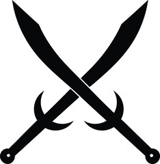 Crossed Swords Graphic