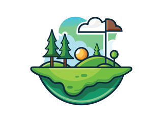 Clean Golf Club Identity