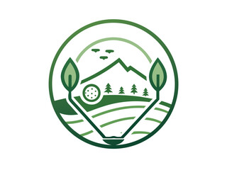Professional Golf Club Emblem