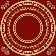 African ethnic tribal-inspired floral pattern in refined red tones. The design is ethnic from traditional paintings of the past, transforming classic artistic ethnic into a beautiful and unique ethni