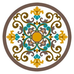 African ethnic tribes, this fabric design blends traditional tribal patterns with a contemporary aesthetic. Ethnic a refined palette of dark red tones, the pattern ethnic cultural depth while offeri