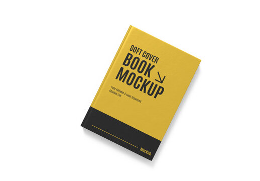 Soft Cover Book Mockup