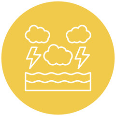 Rain storm Icon