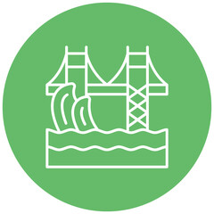 Bridge tsunami Icon
