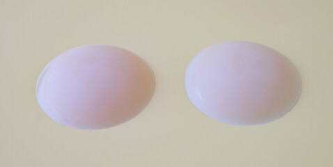 A silicone implant breast rough,health care.