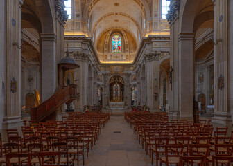 Fototapeta premium st louis en l' Isle church in Paris
