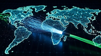 Global network connectivity.