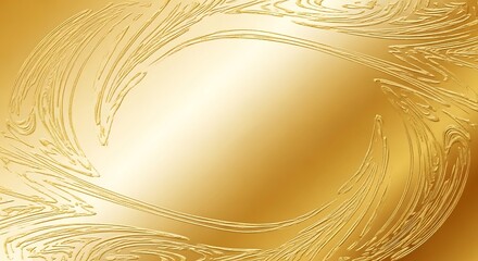 Golden Abstract Swirls - Elegant Background Texture.
