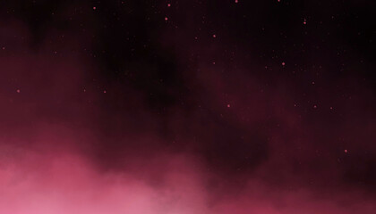 Neon smoke effect. Abstract technology futuristic pink light lines blur on a dark blue background.