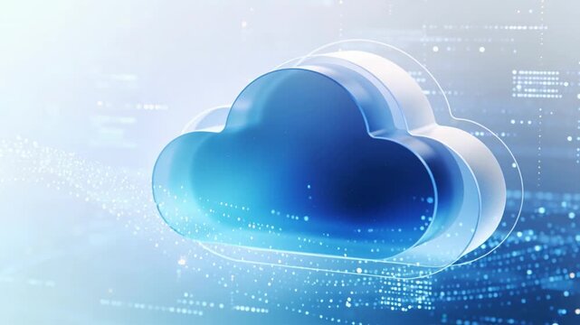 Ethereal Clouds with Depth and Transparency in a Digital Landscape