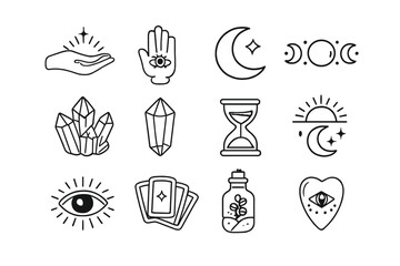 Mystical Celestial and Esoteric Symbols