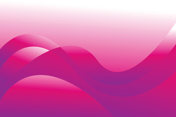 Abstract wave soft light and dark purple pink gradient background design template