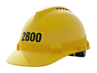 Construction safety action hard hat workplace professional environment isolated on transparent background