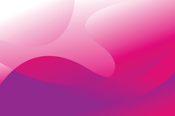 Abstract wave soft light and dark purple pink gradient background design template