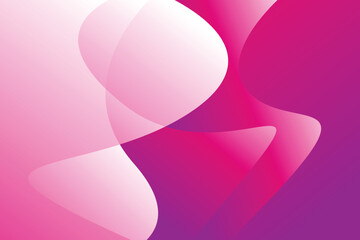 Abstract wave soft light and dark purple pink gradient background design template