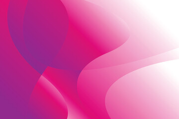 Abstract wave soft light and dark purple pink gradient background design template