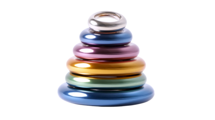 Metallic Ring Stacker