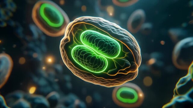 Microscopic View of Mitophagy The Cell's Recycling Process