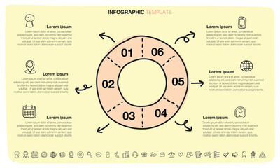 Doodle Infographic Template