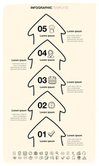 Doodle Infographic Template