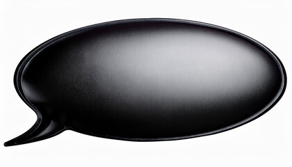 Black And White Speech Bubble