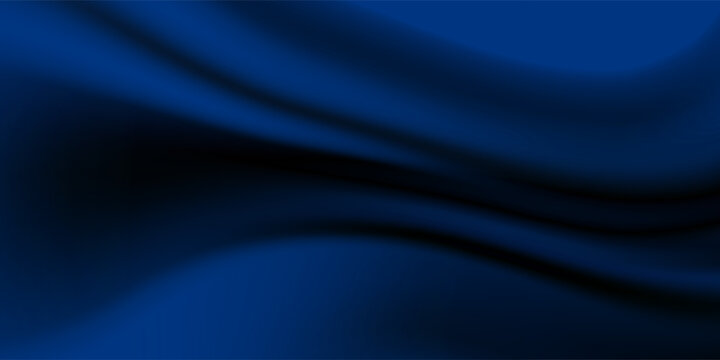 Dark blue fabric background, suitable for luxurious graphic design or wallpaper. Macro details of the texture. Soft and smooth textile material carpet background.