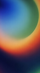 Abstract soft gradient with a curved luminous glow in blue, green, and orange tones graphic design Full HD 4K Video Download 2025 2026