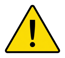 Warning sign alerting drivers urban area graphic design safety isolated on transparent background