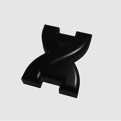 vector black arrow icon on white background