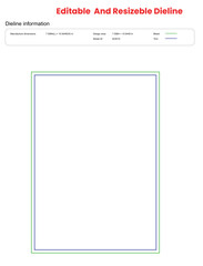 a4 picture frame dieline template box dieline die lines packaging custom dieline  box cardboard box dieline pizza box dieline printable product packaging layout,