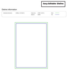 a5 picture frame  dieline template box dieline die lines packaging custom dieline  box cardboard box dieline pizza box dieline printable product packaging layout,