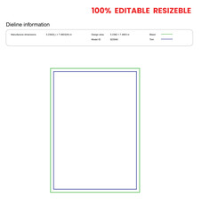 a5 picture frame  dieline template box dieline die lines packaging custom dieline  box cardboard box dieline pizza box dieline printable product packaging layout,