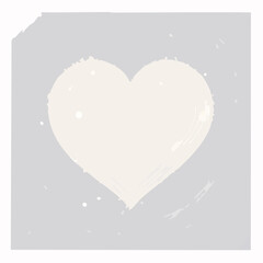 Pink heart shape with a gold outline and scattered gold glitter particles on a white background love